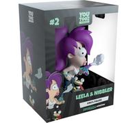Youtooz Futurama Leela & Nibbler - Figura de Vinilo de 4.5 Pulgadas