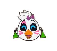 Youtooz Glamrock Chica - Juego de pines colgantes con licencia oficial de Glamrock Chica, caja de coleccionista incluye pin colgante Glamrock Chica de Youtooz Five Nights at Freddy's Collection, Acero