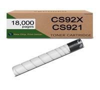 YOUTOP Cartucho de tóner negro remanufacturado 76C00K0 para CS92X CS921 Cartucho de tóner de repuesto para Lexmark CS92x CS921 CS923 CS92x CX920 CX921 CX922 CX923 CX924
