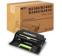 YOUTOP Unidad de imagen B2360 remanufacturada 331-9811 331-9810 KVK63 Unidad de imagen de alto rendimiento compatible con impresora Dell B2360d B2360dn B3460dn B3465dnf S2830dn (60.000 páginas)