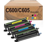 YOUTOP Unidad de imagen remanufacturada 4PK C600 C605 para 108R01488 108R01485 108R01486 108R01487 reemplazo para XEROX Versalink C600N C600DT C600DN C605DN C605DN S C605 X C605XL