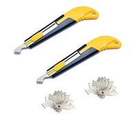 YouU 2 Pz Cortador de Acrílico y con 20 Cuchillas de Repuesto, Cortador de Usos Múltiples con Cuchilla de Corte