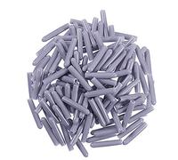 YouU Tapas para Estante de Lavavajillas, 100 Piezas, Tapa para Rejilla de Lavaplatos, Tapas para Rejilla de Clavijas, Simplemente Presiona para Reparar (Gris)