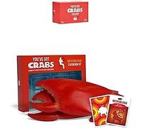 You've Got Crabs Bundle by Exploding Kittens - Base Game plus Expansion Pack included - A Card Game Filled with Crustaceans and Secrets - Family-Friendly Party Games