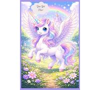 You've Got This! - Little Alicorn In Majestic Landscape: Notebook And Journal For Girls - Standard Size (6"x9") With Lined Paper