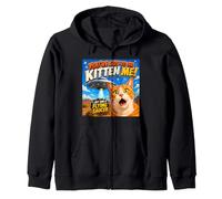 You've Got To Be Kitten Me Funny Cat UFO Flying Saucer Sudadera con Capucha