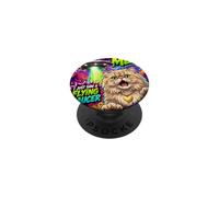 You've Got To Be Kitten Me, Funny UFO Cat Graphic PopSockets PopGrip Adhesivo
