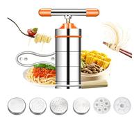 YouXiaor Máquina para Pasta,Maquina Para Hacer Pasta,Máquina Manual de Pasta Acero Inoxidable Maquina Para Hacer Pasta para Fettuccine,Lasaña,Linguini,Espagueti Fresca