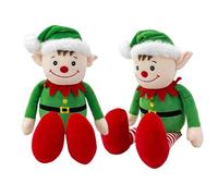 YouXiaor Peluche Navideño, Muñeco de Navidad,Peluche Navidad Adorno Decorativo de Navidades Juguete de Patrón Navidad Decoración Muñeco de Navidad para Niñas Niños