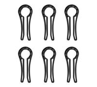 YouXunGS Paquete de 6 cerraduras para puertas de horno y protectores de perillas de estufa, universales, resistentes a altas temperaturas, fáciles de instalar, sin residuos para cocina a prueba de