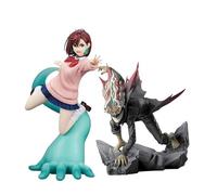 Youxy Figuras de anime Ayase Momo y Okarun Figura Turbo Granny Action Figure PVC Battle Modelo Estatua Colecciones Regalos Decoración de Escritorio