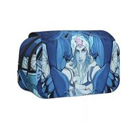 Youxy Joseph Joestar - Estuche para lápices, diseño de anime Dio Brando/Star Platinum, bolsa de papelería de gran capacidad, suministros de vuelta a la escuela para niñas y niños, Tipo 10, Estuche
