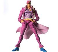 Youxy Jotaro/Star Platinum Figura JJBA Anime Super Movible Figuras de Acción PVC Modelo Interchangeable Accesorios Decoraciones Regalo