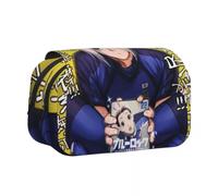 Youxy Seishiro Nagi/Itoshi SAE - Estuche para lápices de anime, con cremallera, multifuncional, diseño de dibujos animados, suministros para el regreso a clases, Tipo 9, Estuche para lápices