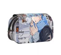 Youxy Seishiro Nagi/Itoshi SAE - Estuche para lápices de anime, con cremallera, multifuncional, diseño de dibujos animados, suministros para el regreso a clases, Tipo 7, Estuche para lápices
