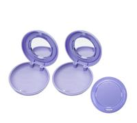 YOUYA DENTAL - Funda para alineador y retenedor con orificio de ventilación, 2 unidades, sólidas, para ortodoncia, caja falsa, retenedor de escarcha, protector bucal, funda protectora para cuidado