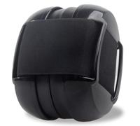 youyaya Protección auditiva para adultos, cascos cancelación de ruido, mejoran el sueño, cascos insonorizacion para estudiar, orejeras elásticas ajustables, ideales para viajes, Negro