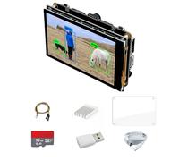 youyeetoo 01 Studio Canmv K230 Placa de desarrollo AI, módulo de reconocimiento visual de cámara con eficiencia equivalente de 6T, memoria ultragrande de 1 GB (paquete 1)