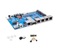 youyeetoo Banana Pi BPI-R4 Lite Router - OpenWrt, MT7987A Chip, 2GB DDR4, 2.5G SFP & RJ45 WAN, 4 x 1G LAN, Network Connectivity Industrial Single Board Computer (R4 Lite Bareboard)