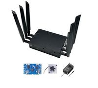 youyeetoo Banana Pi BPI-R4 WiFi 7 Router placa de desarrollo, 8 GB de RAM, 8 GB eMMC, chip MediaTek MT7988A, 2 ranuras SFP de 10 Gbe (con Wi-Fi 7 paquetes, 8 GB de RAM, 8 GB eMMC)