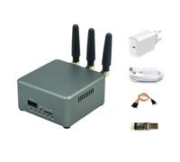 youyeetoo BPI-R3 Mini Wireless WiFi 6 Travel Router Board OpenWRT MediaTek MT7986A 2G DDR RAM 8G eMMC Flash 2X 2.5GbE Port Onboard (R3 Mini (Kit 1))