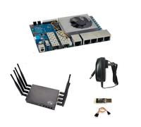 youyeetoo BPI-R3 - Placa de desarrollo de enrutador WiFi 6 con chip MediaTek MT7986 de 2 GB DDR RAM, 8 GB eMMC Flash, LAN dual GbE para proyectos de enrutador IoT, interfaz PCIe M.2 Key-E (kits de