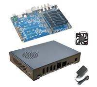 Youyeetoo CM3588 Plus Mini NAS, 8K Video, RK3588, OpenMediaVault, 16/32GB RAM, 4 x M.2 PCIe3.0, Home Server, Local Cloud Storage, Micro Computer (16G + 64G, kit}