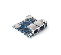 youyeetoo FriendlyElec NanoPi R3S-LTS Mini Router, 1/2 GB LPDDR4, 0/32 GB eMMC, RK3566 Soc, OpenWRT con Dual Gbps Ethernet, para IOT NAS Smart Home Gateway (2 GB de RAM, no eMMC, placa nude)