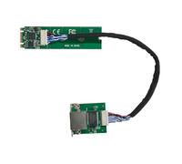 youyeetoo M.2 a Gigabit NIC con cable, Intel i226 2.5G Ethernet Server NIC, Compatible con M.2 BM+Llave, M.2 A+E Llave, para la FundiciónX1 (i225 versión actualizada) (M.2 B+M Llave, 30cm)