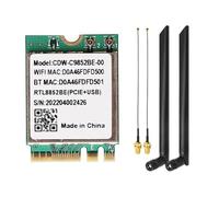 youyeetoo Módulo WiFi 6 para youyeetoo X1, CDW-C9852BE Realtek RTL8852BE NGFF M.2 2230 WiFi tarjeta 2,4 G/5 GHz WiFi BT5.0 (módulos + 2 x Glue Stick ANT)