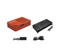 Youyeetoo Nest Disk NAS MiniPC with Intel N150 Quad-Core, 4 NVME Bays (16TB Max), Dual 2.5G Ethernet + WiFi 6, 12GB DDR5, 3-Way 4K Pantalla, OMV Pre-Installed for Home/Office (Fan Kit, 12GB+64GB+1TB)
