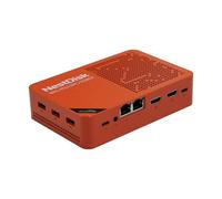 Youyeetoo Nest Disk NAS y mini PC con Intel N150-4 bahías NVMe Storage hasta 16 TB, RAM DDR5 de 12 GB, doble 2,5 GbE/WiFi 6, 3 salidas 4K, OMV preinstalado para el hogar/la oficina (12 GB + 64 GB + 1