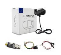 youyeetoo TFmini Plus Lidar - Módulo sensor de punto único (0,1 a 12 m, distancia de medición para drones robot de detección industrial Smart Home Soporte I/O, UART e I2C
