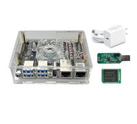 youyeetoo VisionFive2 v1.3B RISC-V Single Board Computadora, Quad Core, 8 GB con dongle WiFi, StarFive JH7110 con GPU 3D, puerto Ethernet dual con 2 x 1 Gbit, para IOT/AI (Kit 5)