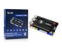 youyeetoo X1 - N5105 - Ordenador de una sola placa - Servidor multimedia 4K dual - Ranuras M.2 duales, soporta 2280 NVMe mSATA SSD/WiFi 5 y WiFi 6 módulo - PCIE 3.0 - NFC (X1 (8 GB RAM + 64 GB eMM))
