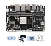 youyeetoo YY3588 RK3588 SoC, 6TOPS NPU, 4/8/16/32GB RAM, soporte 4G/LTE/NFC, códec de vídeo 4K/8K, expansión multiinterfaz para Edge AI & IoT (8 GB de RAM + 64 GB eMMC, kit estándar)