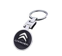 YOUYIFFF Llaveros de Coche para Citroen SpaceTourer XL 2024-, Llavero Colgante Llavero Coche Llaveros Metal Antioxidante Accesorios Coche,B