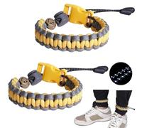 YOUYIKE 2 Piezas Clips para Pantalones de Ciclismo, Reflectantes para Pantalones para Bicicleta, Pinzas PantalonesBicicleta con EláStico y Hebilla, para Andar en Bicicleta, Trotar, MontañIsmo