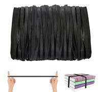 YOUYIKE 30 Piezas Bandas de Goma, 18x1cm Bandas Elásticas de Goma Gruesas Grandes, Elasticas Grandes Gomas, Banda de Silicona, Elastic Rubber Band Anchas para Oficina, Hogar, Escuela