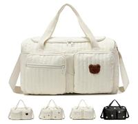 YOUYIKE Bolsa de Pañales de Viaje, Bolso para el Hospital, Bolsos de Fin de Semana para Mujer, Portátil y Ligero para Viajes, Camping, Hogar, Compras, Hospital