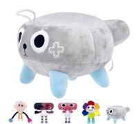 YOUYIKE Dandy Horror Games Peluche de Juguete - Dandys World 30cm The World Game Pebble Peluche de Juguete Dandys World para niños y niñas Animal de Peluche Suave Almohada Muñeca Regalo (Asche)