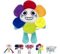 YOUYIKE Dandy Horror Games Peluche de Juguete - Dandys World 30cm The World Game Pebble Peluche de Juguete Dandys World para niños y niñas Animal de Peluche Suave Almohada Muñeca Regalo (Regenbogen)