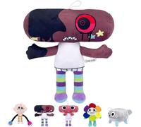 YOUYIKE Dandy Horror Games Peluche de Juguete - Dandys World 30cm The World Game Pebble Peluche de Juguete Dandys World para niños y niñas Animal de Peluche Suave Almohada Muñeca Regalo (Braun)
