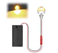 YOUYIKE Mini Luces LED para Maquetas, DIY Miniature House Mini Lampara Luz LED Luces Pequeñas para Casa de Muñecas Manualidades Hechas a Mano Modelos en Miniatura (Colores cálidos)