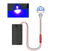 YOUYIKE Mini Luces LED para Maquetas, DIY Miniature House Mini Lampara Luz LED Luces Pequeñas para Casa de Muñecas Manualidades Hechas a Mano Modelos en Miniatura (Azul)