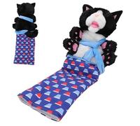 Youyjiu Cat Puppet Toy for Interactive Play, Soft Wrestling Plush for Kittens and Cats, Enriquecimiento Toy for Bedroom, Dorm Room, Living Room, Home or Pet Adoption Events, 1 pieza