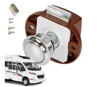Youyjiu Cerradura de puerta de entrada para autocaravana,Cerradura de puerta sin llave de zinc para vehículos recreativos - Accesorios de repuesto de seguridad para móvil, furgoneta, cajón, barco y