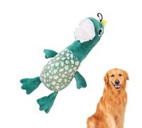 Youyjiu Dog Chew Toys, Soft Squeaky Dinosaurio Toys, Interactive Plush Chew Doll, Pet Teething Toy for Training, Calming, Teeth Cleaning, Puppy Playtime Fun, 10,24 x 5,51 x 1,18 pulgadas