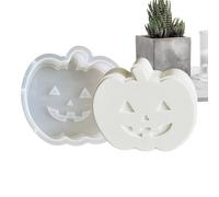 Youyjiu Moldes de Silicona Halloween - Molde de Silicona para Aromaterapia Auto,Decoración De Yeso Para Muñeca Para Casa Masa De Chocolate Perlas De Aroma Cupcake Artes Accesorios De Fiesta Postre
