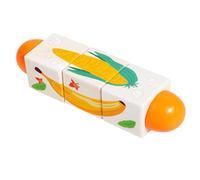 Youyjiu Wooden Rotating Puzzle Blocks Toy, Educational Building Game for Toddler, Preschool Learning Toy for Boys and Girls, Classroom Motor Skill Development Fun, 6,69 x 1,69 x 1,69 pulgadas